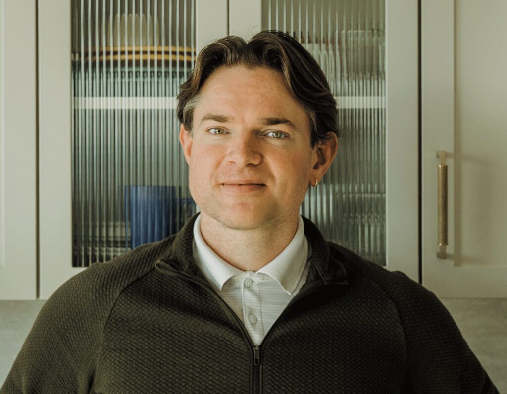 Bobby, founder of Stridiant concierge mobility and balance services, professional headshot indoors